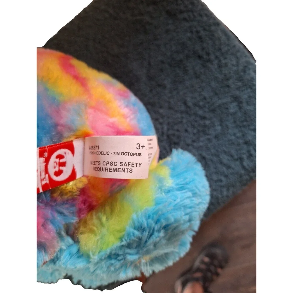 Fiesta Psychedelic Octopus Tie‎ Dye Glitter Eyes 7